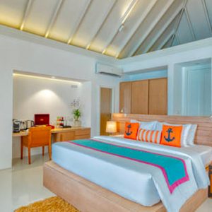 Maldives Honeymoon Packages Sun Siyam Iru Veli Grand Beach Suite Bedroom