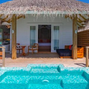 Maldives Honeymoon Packages Sun Siyam Iru Veli Ocean Suite With Pool Private Pool