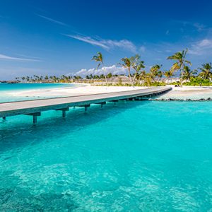 Maldives Honeymoon Packages Sun Siyam Iru Veli Jetty Island
