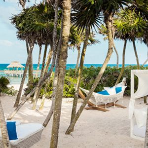 Mexico Honeymoon Packages Grand Luxxe Riviera Maya Beach Hammock And Cabanas