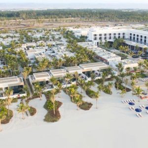 Oman Honeymoon Packages Al Baleed Resort Salalah By Anantara Aerial View 2