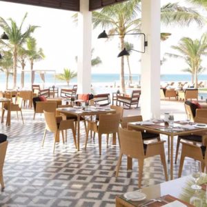 Oman Honeymoon Packages Al Baleed Resort Salalah By Anantara Al Mina Restaurant In Morning