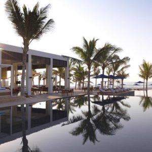 Oman Honeymoon Packages Al Baleed Resort Salalah By Anantara Pool Exterior 4