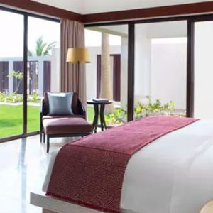 Oman Honeymoon Packages Al Baleed Resort Salalah By Anantara Three Bedroom Royal Beach Villa Bedroom