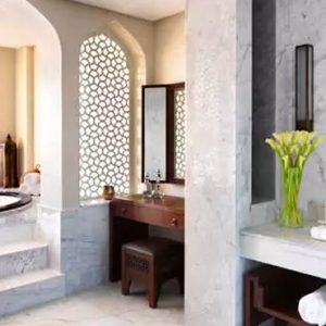 Oman Honeymoon Packages Anantara Al Jabal Al Akhdar Resort Three Bedroom Royal Mountain Villa Bathroom