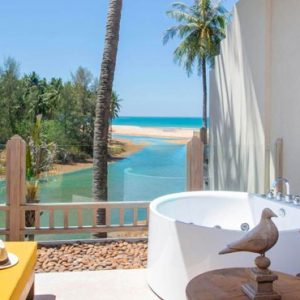 Thailand Honeymoon Packages Devasom Khao Lak Seaside Junior Suite With Jacuzzi Balcony