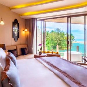 Thailand Honeymoon Packages Devasom Khao Lak Seaside Junior Suite With Jacuzzi Bedroom