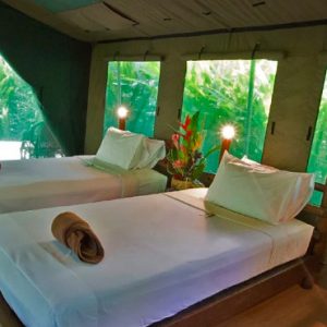 Thailand Honeymoon Packages Elephant Hills Twin Tent Bedroom
