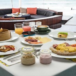 Bali Honeymoon Packages Double Six Luxury Hotel, Seminyak International Breakfast