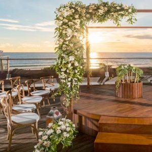 Bali Honeymoon Packages Double Six Luxury Hotel, Seminyak Weddings Setup