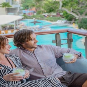 Bali Honeymoon Packages Double Six Luxury Hotel, Seminyak Welcome Cocktail