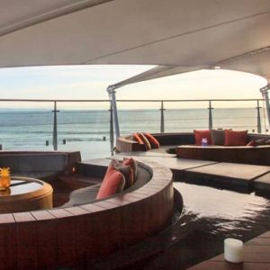 Bali Honeymoon Packages Double Six Luxury Hotel, Seminyak Floating Pod At Rooftop Bar