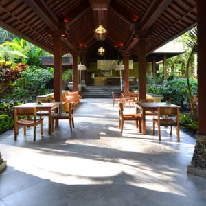 Bali Honeymoon Packages The Royal Pita Maha Ayung Garden Restaurant1