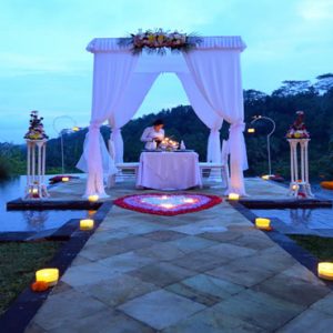 Bali Honeymoon Packages The Royal Pita Maha Romantic Candlelit Dinner