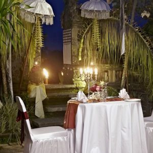 Bali Honeymoon Packages The Royal Pita Maha Temple Private Dinner