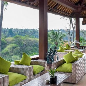 Bali Honeymoon Packages The Royal Pita Maha Terrace View