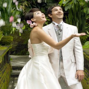 Bali Honeymoon Packages The Royal Pita Maha Wedding Couple