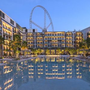 Dubai Honeymoon Packages Caesars Resort Bluewaters Dubai Pool View