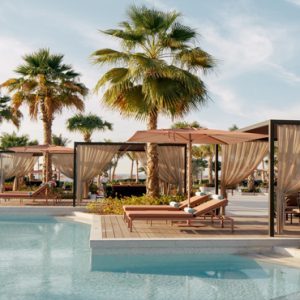 Dubai Honeymoon Packages Caesars Resort Bluewaters Dubai Pool And Beach Cabanas