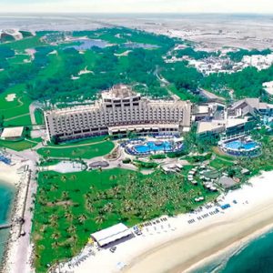 Dubai Honeymoon Packages JA Lake View Hotel Aerial View