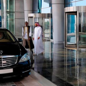 Dubai Honeymoon Packages JW Marriott Marquis Hotel Dubai Entrance