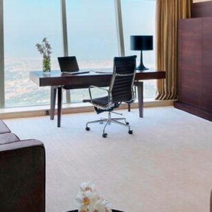 Dubai Honeymoon Packages JW Marriott Marquis Hotel Dubai Two Bedroom Penthouse Suite 1