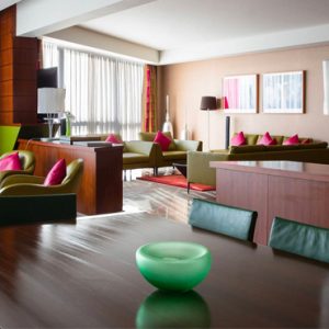Dubai Honeymoon Packages Jumeirah Creekside Hotel Penthouse Suite Living Room
