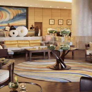 Dubai Honeymoon Packages Amwaj Rotana Atrium Lobby Lounge