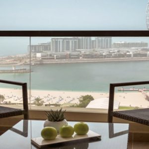 Dubai Honeymoon Packages Amwaj Rotana Club Rotana Sea View Rooms1