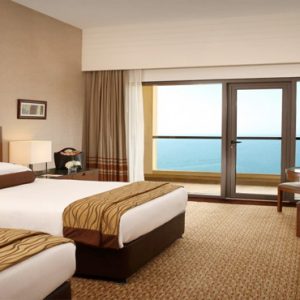 Dubai Honeymoon Packages Amwaj Rotana Premium Sea View Room1