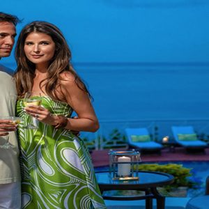 Jamaica Honeymoon Packages Sandals Royal Plantation Jamaica Couple Dining