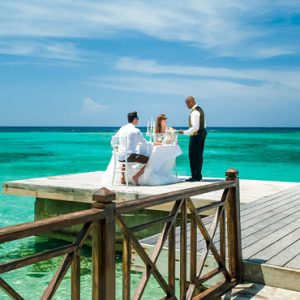 Jamaica Honeymoon Packages Sandals Royal Plantation Jamaica Private Dining