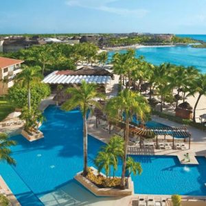 Mexico Honeymoon Packages Dreams Aventuras Riviera Maya Aerial View1