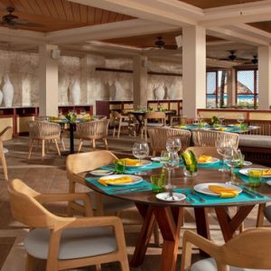 Mexico Honeymoon Packages Dreams Aventuras Riviera Maya Seaside Grill