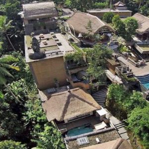 Bali Honeymoon Packages The Kayon Resort By Pramana Aerial View1