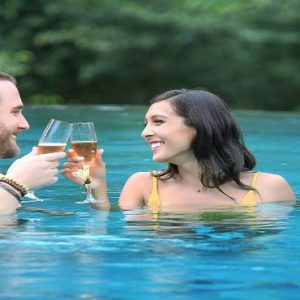 Bali Honeymoon Packages The Kayon Resort By Pramana Couple In Pool1