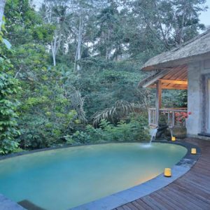 Bali Honeymoon Packages The Kayon Resort By Pramana River Edge Pool Villa9