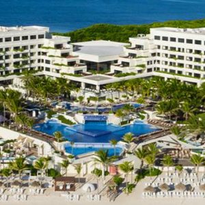 Hotel Exterior Now Emerald Cancun Mexico Honeymoons