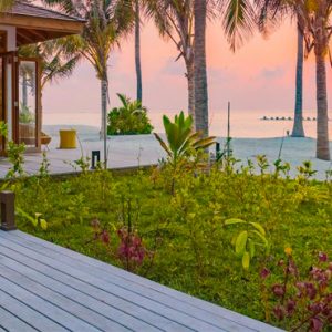 Maldives Honeymoon Packages Innahura Deck