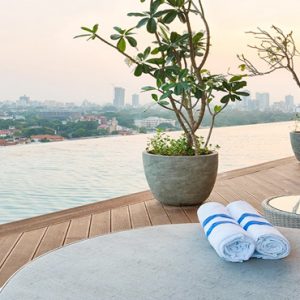 Pool View Jetwing Colombo Seven Sri Lanka Honeymoons