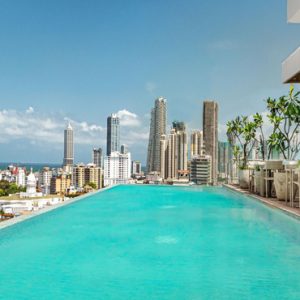 Rooftop Pool By Day1 Jetwing Colombo Seven Sri Lanka Honeymoons