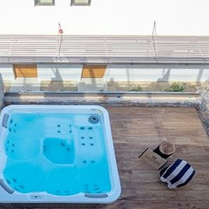 Abaton Collection Suite With Private Outdoor Jacuzzi1 Abaton Island Resort & Spa Greece Honeymoons