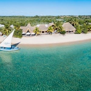 Aerial View Of Island Azura Benguerra Island Mozambique Honeymoons