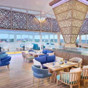 BLU Sky Restaurant Bar Lounge De Vins Sky Hotel Seminyak Bali Honeymoons