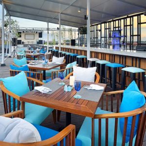 BLU Sky Restaurant Bar Lounge1 De Vins Sky Hotel Seminyak Bali Honeymoons