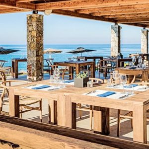 Bony Fish SeaFood Restaurant Abaton Island Resort & Spa Greece Honeymoons