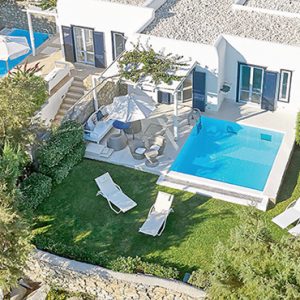 Cobalt Blu Villa On The Waterfront Private Pool5 Grecotel Mykonos Blu Hotel Greece Honeymoons