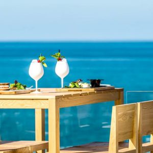 Dining With A View1 Abaton Island Resort & Spa Greece Honeymoons