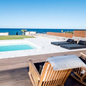 Dream Villa Beachfront With Private Pool Abaton Island Resort & Spa Greece Honeymoons