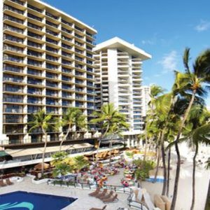 Hotel Exterior View Outrigger Waikiki Beach Resort Hawaii Honeymoons